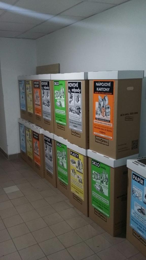 Kartony na třídění 